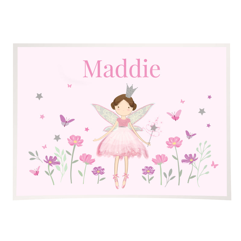 Personalised Fairy Princess Placemat