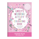 Personalised Pink A4 Wedding Activity & Colouring Book