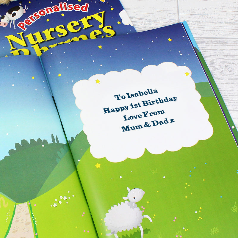 Personalised Nursery Rhyme Book