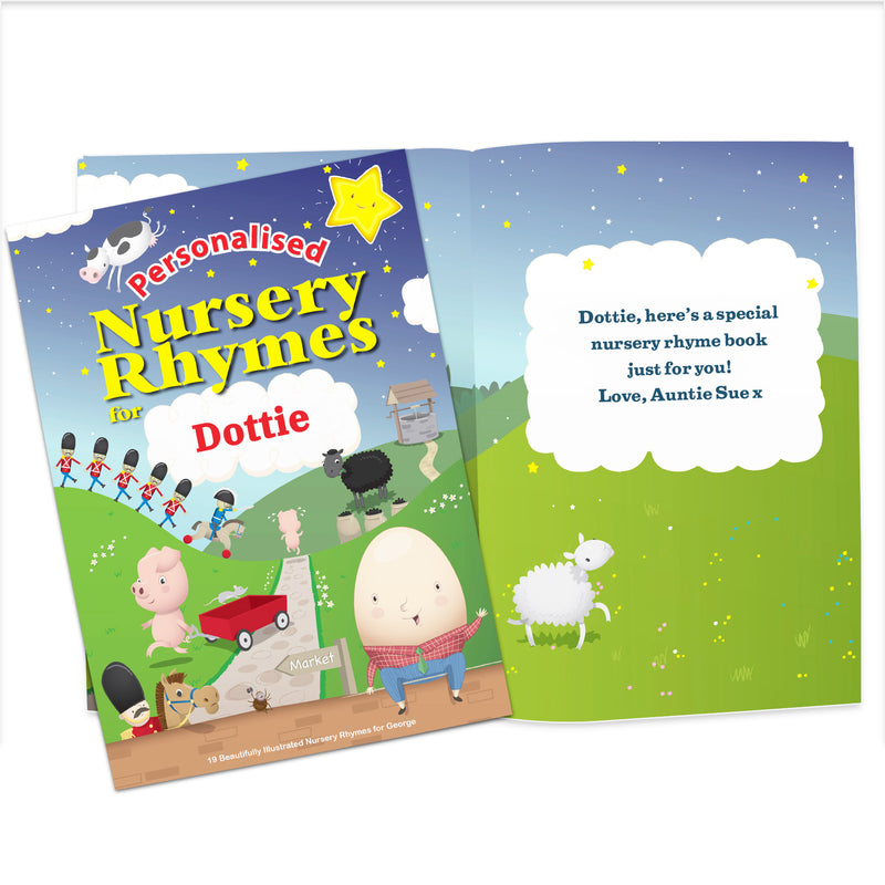 Personalised Nursery Rhyme Book