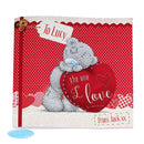 Personalised Me to You The One I Love Poem Book