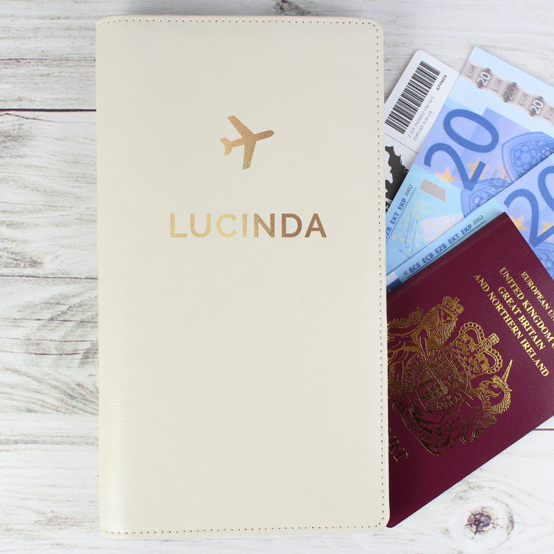 Personalised Travel Document Holder
