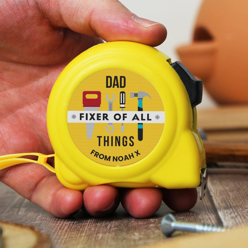 Personalised Fixer of All Things Tape Measure
