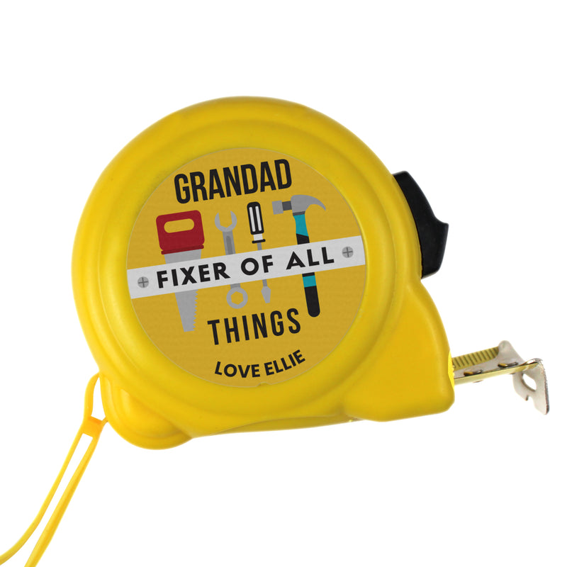 Personalised Fixer of All Things Tape Measure
