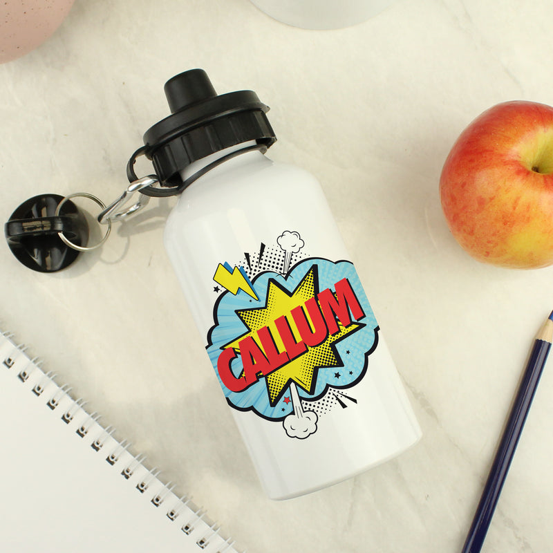 Personalised Super Hero Drinks Bottle
