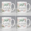 Personalised Abstract Rose Mug