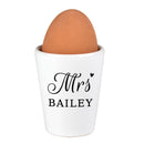 Personalised Mrs Egg Cup