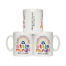 Personalised Shape Little Minds Teacher Mug