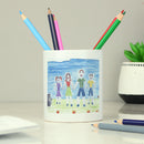 Personalised Childrens Drawing Photo Storage Pot
