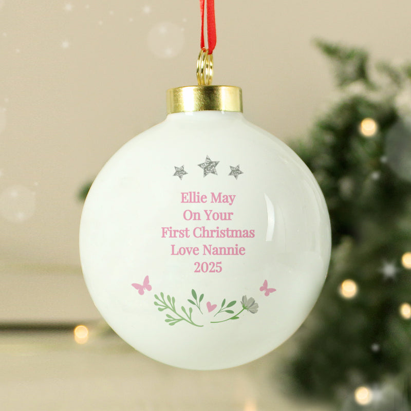 Personalised Fairy Princess Bauble