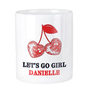 Personalised Cherry Make Up Brush Holder