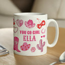 Personalised Cowgirl Mug