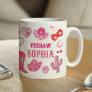 Personalised Cowgirl Mug