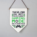 Personalised New Baby Wall Art Banner