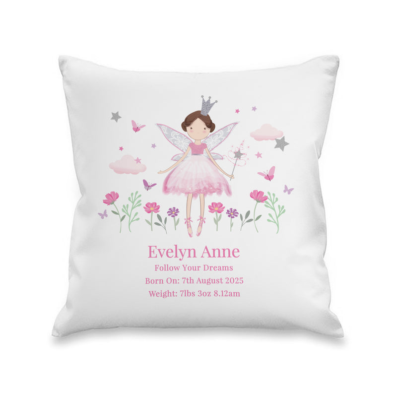 Personalised Fairy Princess Cushion