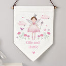 Personalised Fairy Princess Wall Art Banner