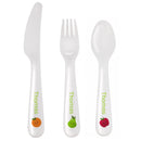 Personalised Healthy Eating Plastic Cutlery