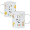 Personalised Easter Bunny Plastic Mug