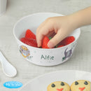 Personalised Tiny Tatty Teddy Jungle Animals Plastic Bowl