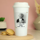Personalised Photo Upload Travel Mug