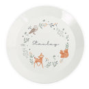 Personalised Woodland Animals Plate