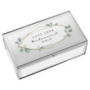Personalised Botanical Mirrored Jewellery Box