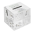 Personalised Hessian Friends ABC Money Box