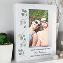 Personalised Botanical 6x4 Box Photo Frame