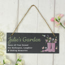 Personalised Slate Garden Sign