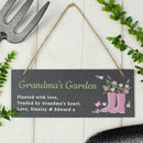 Personalised Slate Garden Sign