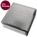 Personalised Diamante Name & Message Glass Trinket Box