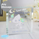 Personalised Tiny Tatty Teddy To the Moon & Back Crystal Token
