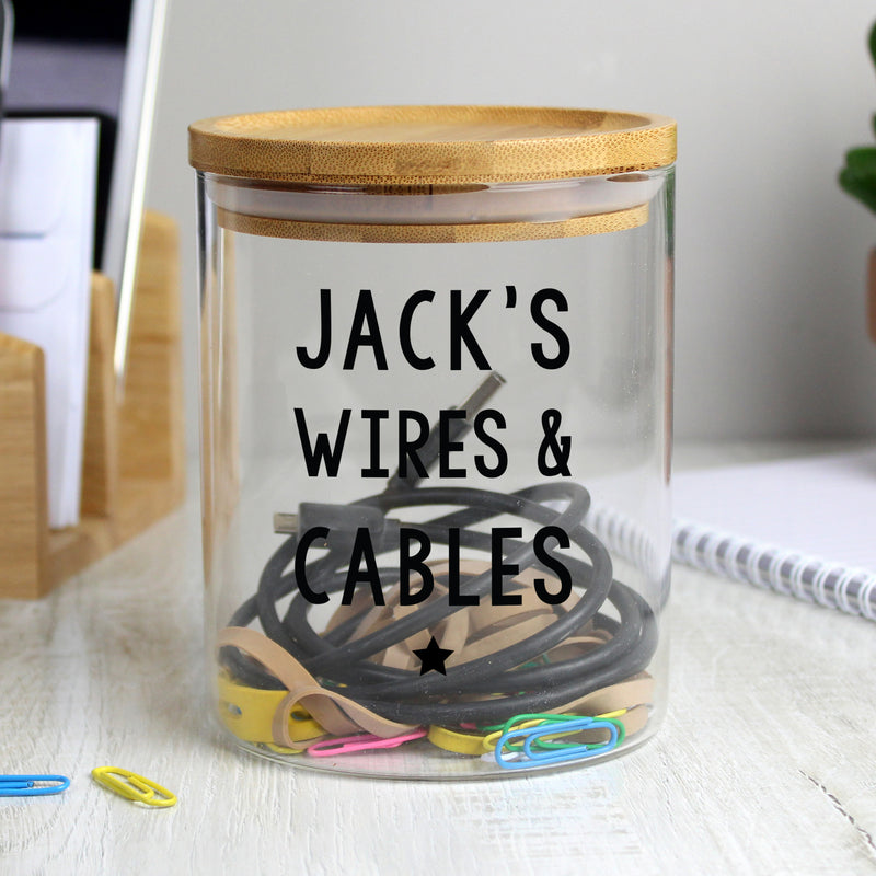 Personalised Glass Storage Jar