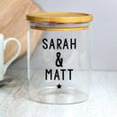 Personalised Glass Storage Jar