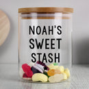 Personalised Glass Storage Jar