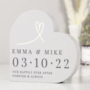 Personalised Anniversary Heart Ornament