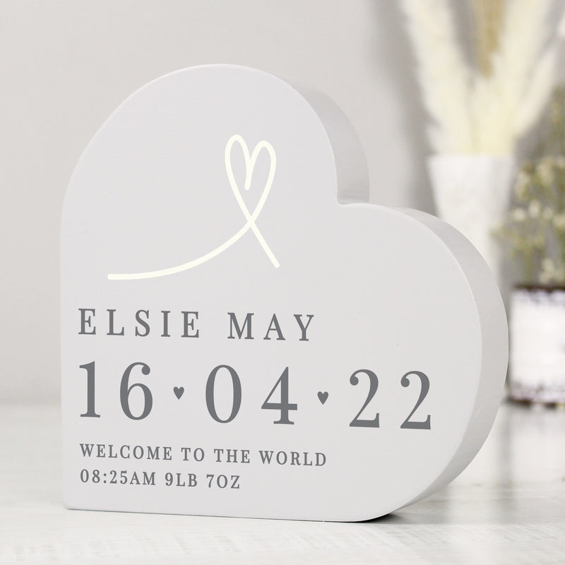 Personalised Anniversary Heart Ornament
