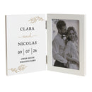 Personalised Anniversary Wooden Hinged 6x4 Photo Frame