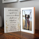 Personalised Friend Wooden Hinged 6x4 Photo Frame