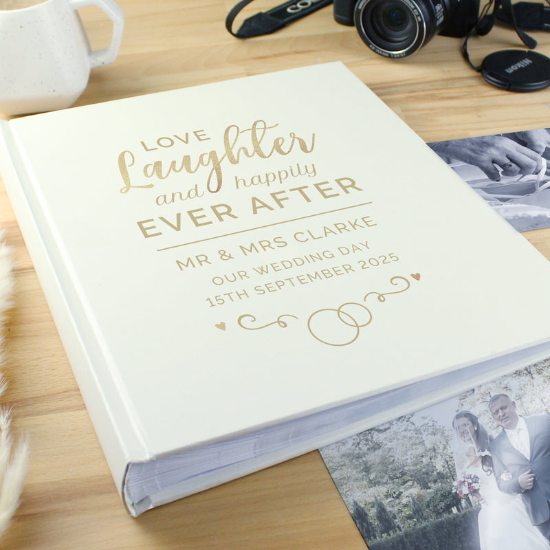 Personalised Wedding Traditional Photo Album