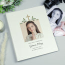 Personalised Religious Cross Photo Upload Traditional Photo Album