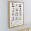 Personalised Animals Oak Multi Photo Frame