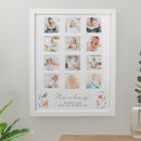 Personalised Woodland Animal White Multi Photo Frame
