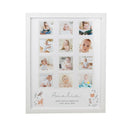 Personalised Woodland Animal White Multi Photo Frame