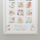 Personalised Woodland Animal White Multi Photo Frame