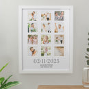 Personalised Special Date White Multi Photo Frame