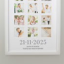 Personalised Special Date White Multi Photo Frame