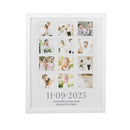 Personalised Special Date White Multi Photo Frame