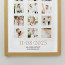 Personalised Special Date Oak Multi Photo Frame