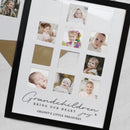 Personalised Grandchildren Black Multi Photo Frame